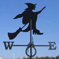 Флюгер Ведьма  V-608 фото Центр Металлокровли