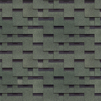 Гибкая черепица Dоcke PIE Standard коллекция ТЕТРИС Зеленый 3,0м2/уп фото Центр Металлокровли